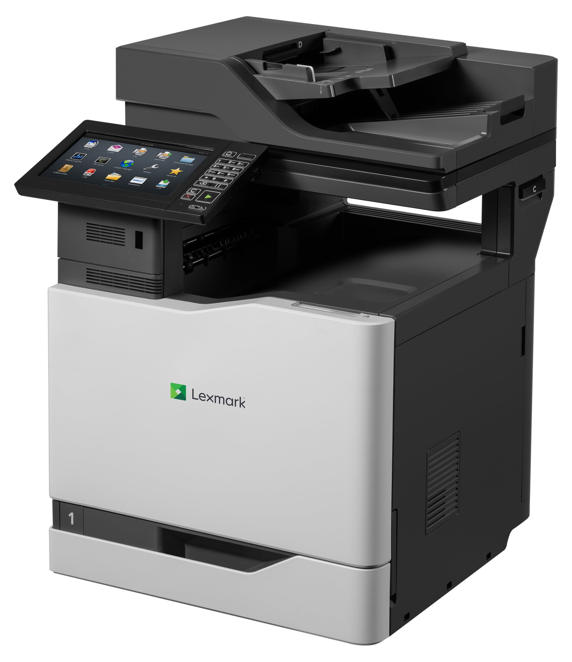 Lexmark CX825de – Farblaser-Multifunktionsdrucker, A4, 4-in-1, Duplex, ADF, WLAN/LAN, Touchscreen
