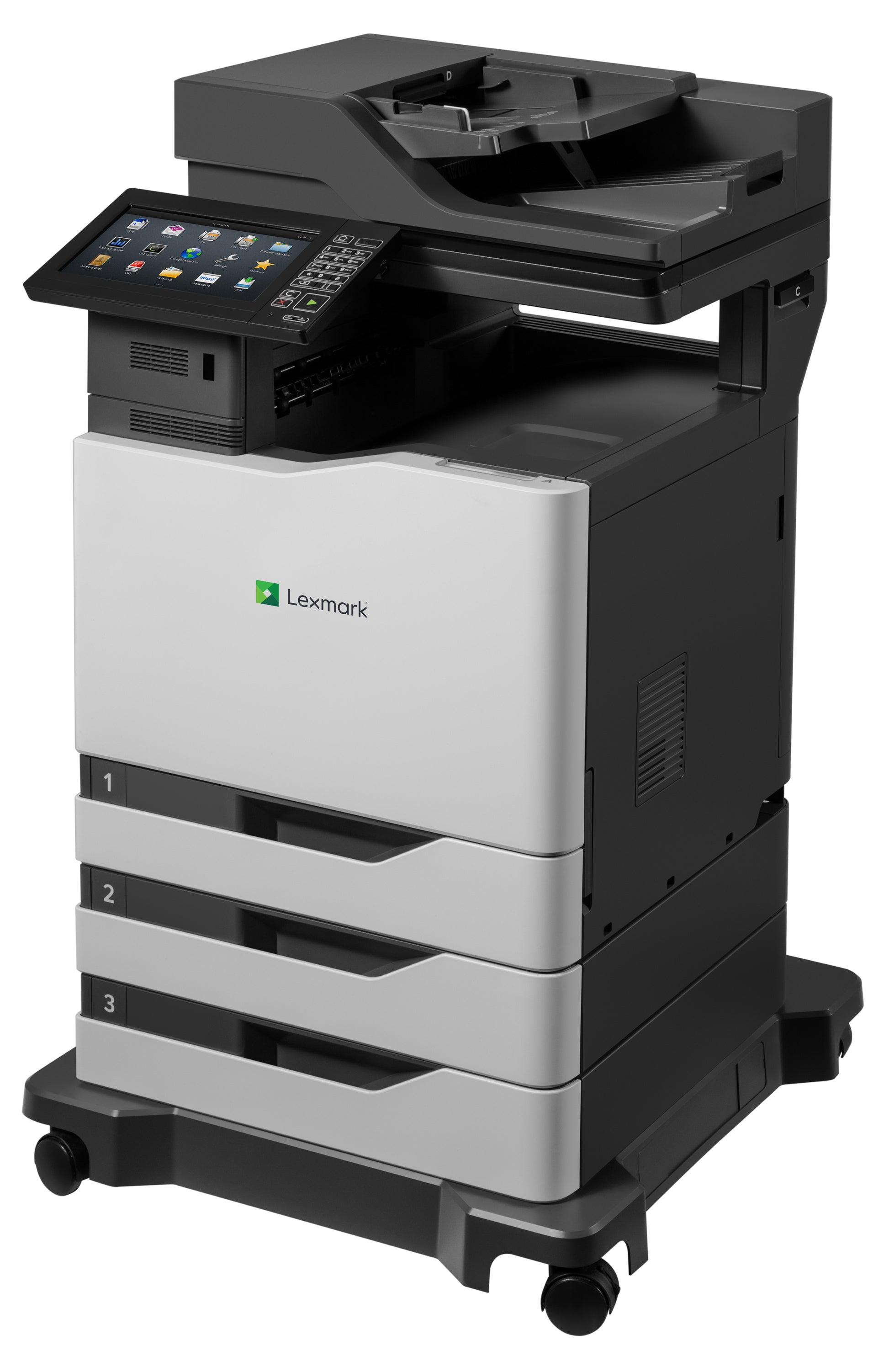 Lexmark CX825DTE – Farbiger Laser-MFP A4, 4-in-1