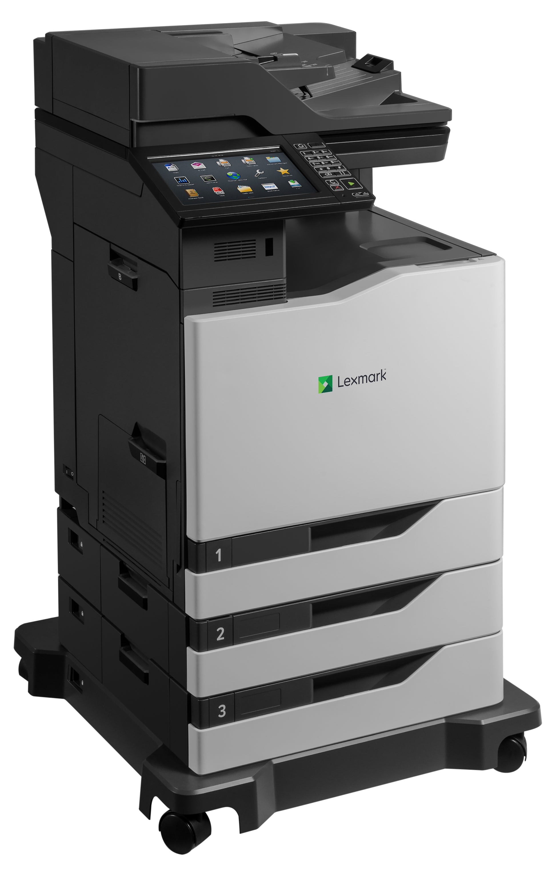 Lexmark CX825DTE – Farbiger Laser-MFP A4, 4-in-1