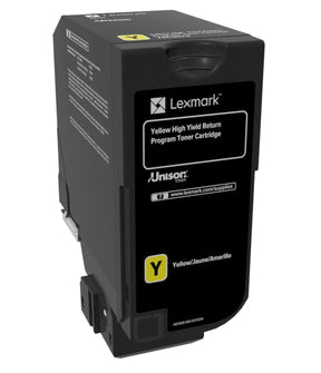 Lexmark Toner CS725 – Gelb, 12000 Seiten