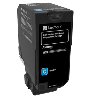 Lexmark Toner – cyan, 7000 Seiten