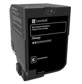 Lexmark Toner – Schwarz, 7000 Seiten
