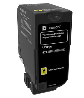 Lexmark Toner – gelb, 7000 Seiten