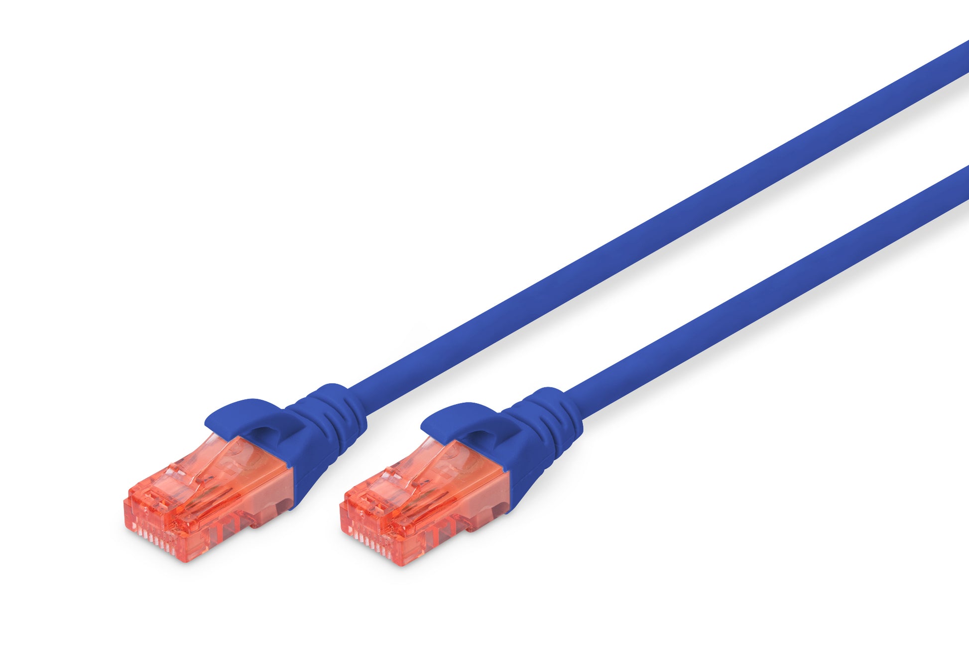 Digitus CAT6 Patchkabel – 0,5 m, Blau, UTP, PVC