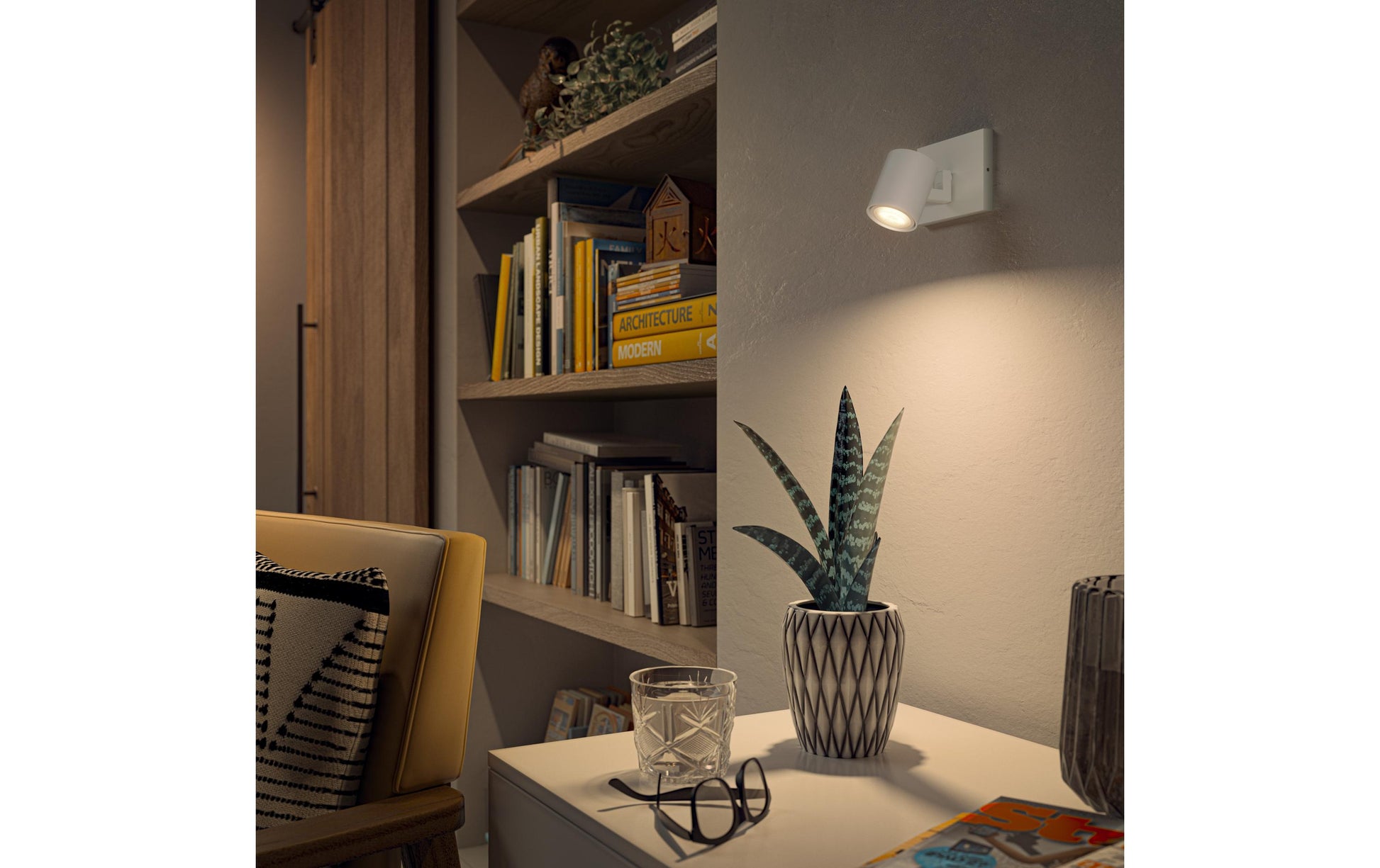 Philips Hue Einbaustrahler LED – Zigbee, dimmbar – 2’200–6’500 K