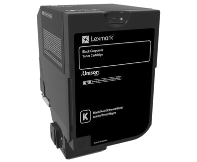 Lexmark Toner – Schwarz, 3000 Seiten – für CS720/CS725/CX725