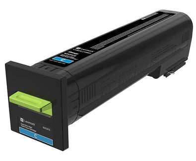 Lexmark Toner EHY – Cyan, 22000 Seiten – für Lexmark CS820/CX820/CX825 und andere