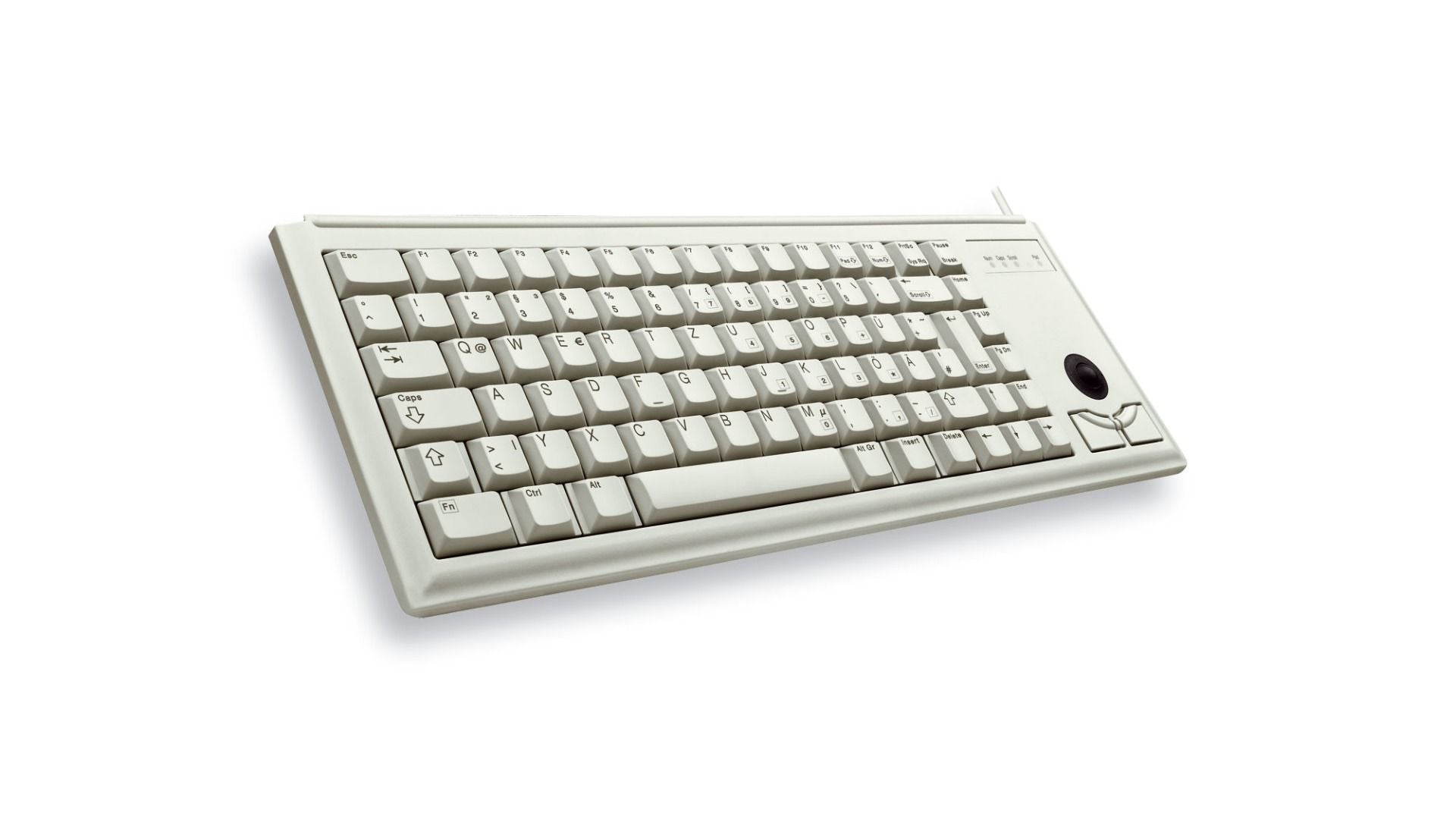 CHERRY G84-4420 – Tastatur, kabelgebunden (USB), US-Layout (EN), Grau