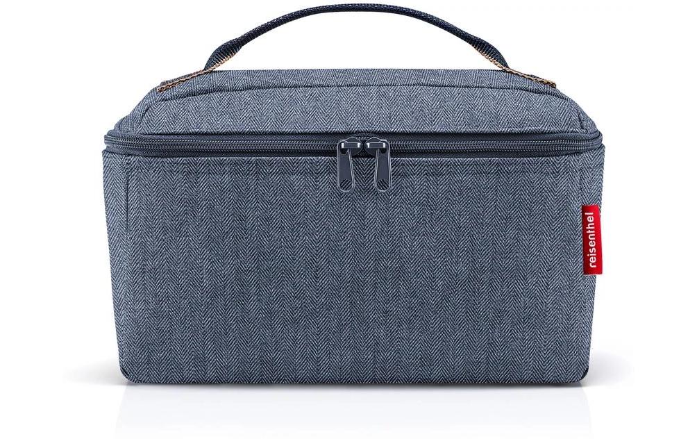 Reisenthel Necessaire (Beautycase) – 4 l, 27 × 18 × 17 cm – Polyester – Fischgrät Dunkelblau