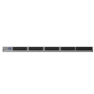 Bachmann Rack-PDU – Standard, 3-phasig, 1U-Rack, 16 A 400 V, 24×C13 + 4×C19, CEE 3×16A, 3 m