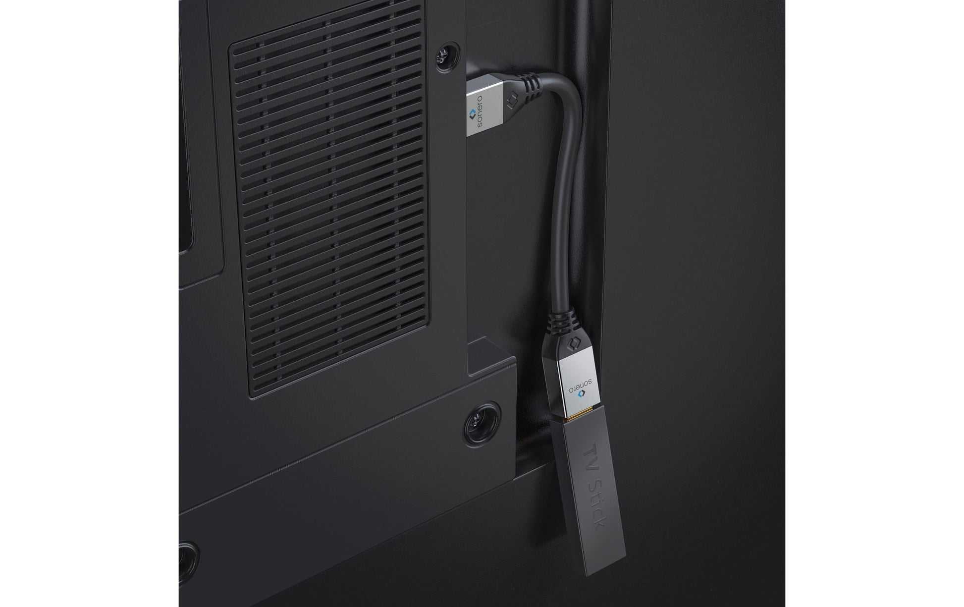 Sonero HDMI Verlängerungskabel HDMI 2.0 4K 60 Hz – 0,25 m – HDR, ARC