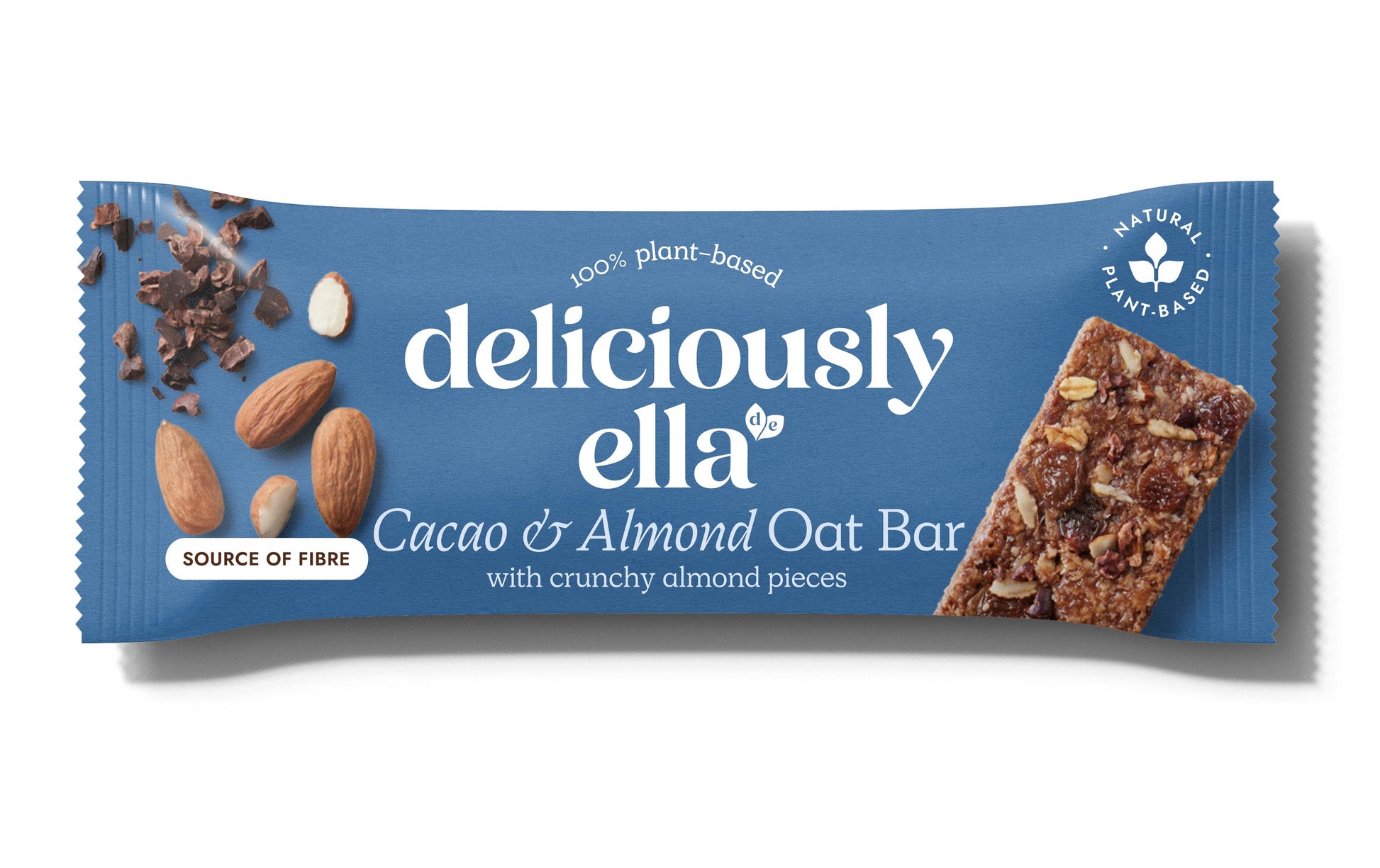 Deliciously Ella Haferriegel – Kakao & Mandel, glutenfrei, vegan – 3 × 50 g