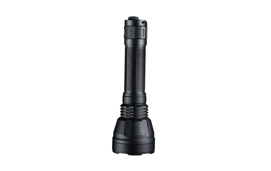 Fenix Taschenlampe HT32 – 2500 lm, 640 m, IP68, 4 Stufen, USB – Schwarz