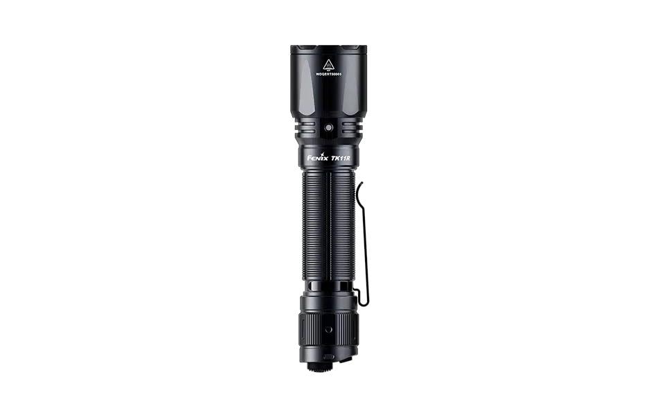 Fenix Taschenlampe TK11R – 1600 lm, 420 m, IP68, USB, 4 Stufen – Schwarz