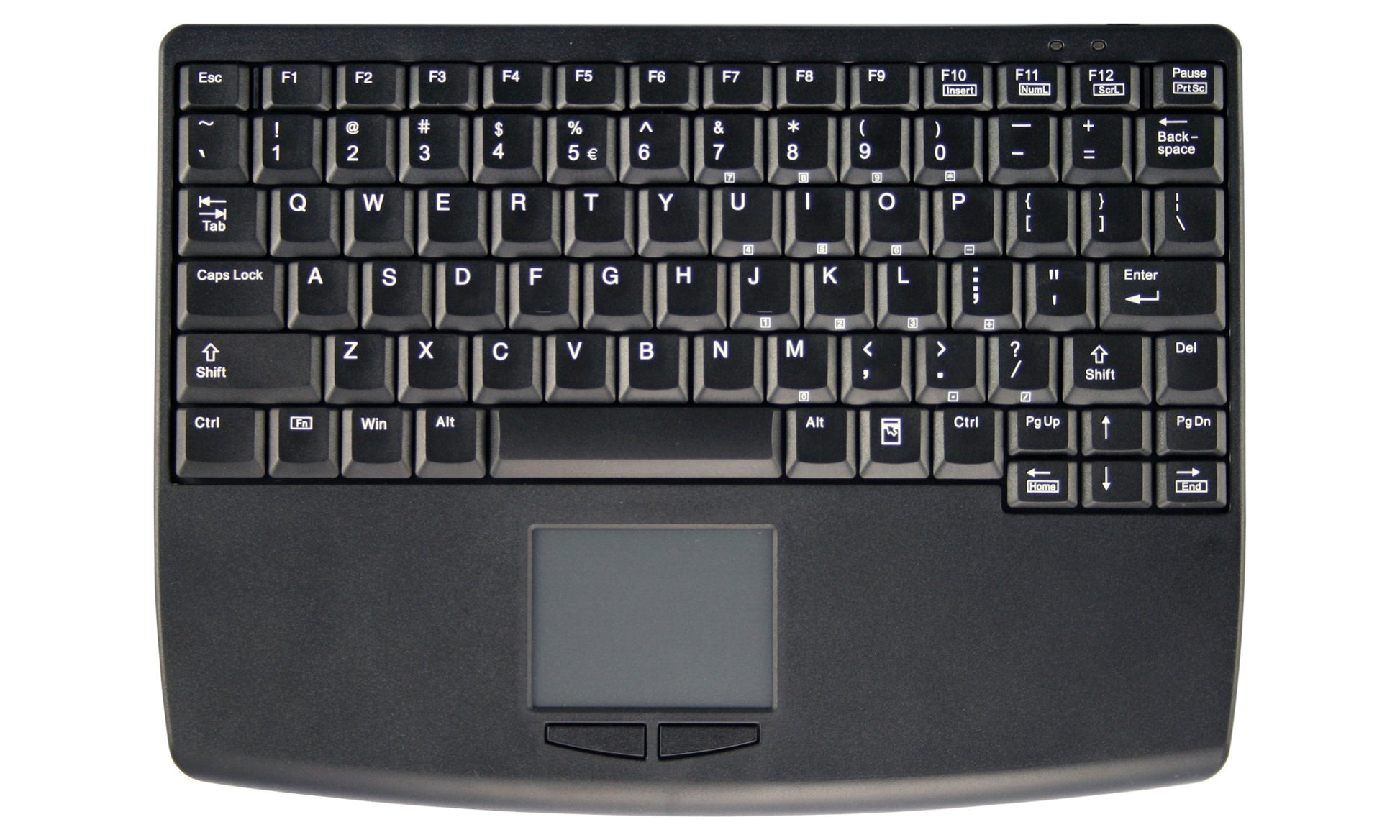 CHERRY AK-4450G m.Touchpad – Mini Tastatur, Touchpad integriert