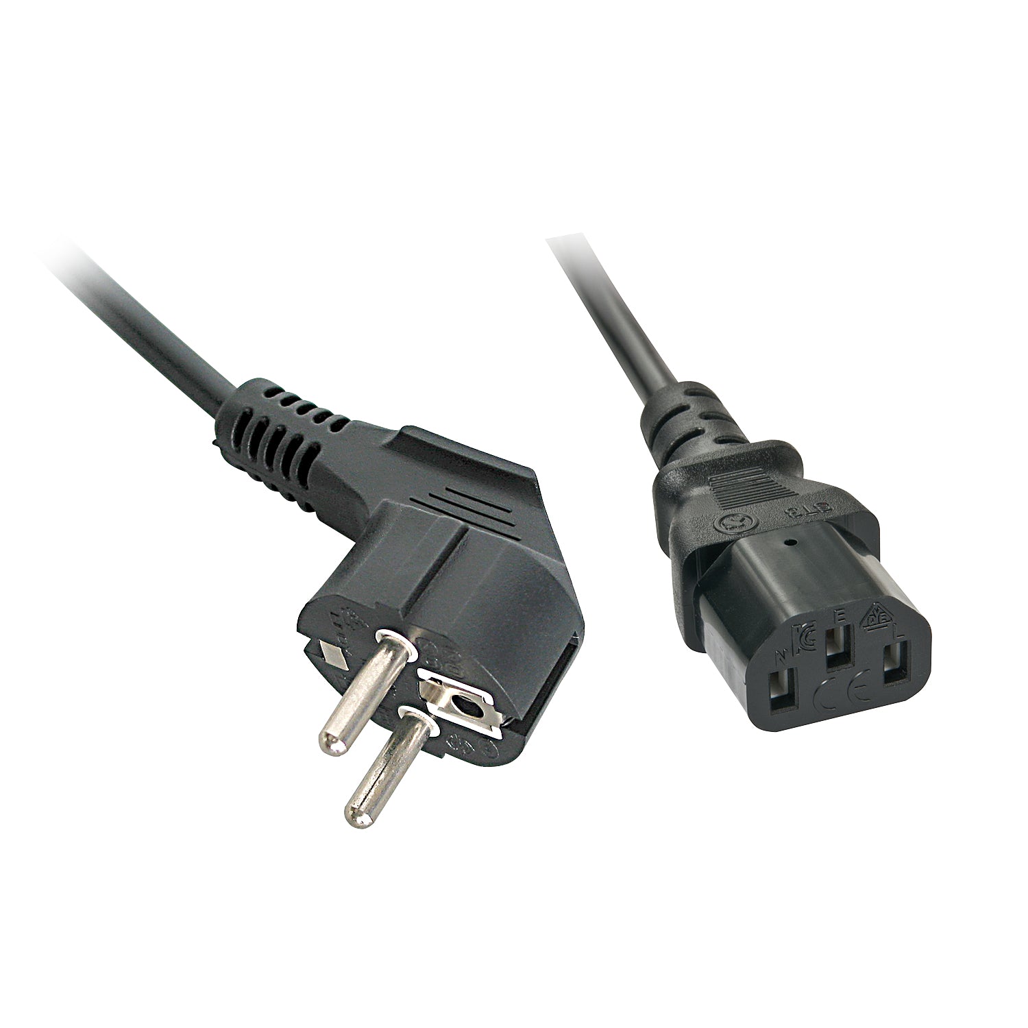 Lindy Netzkabel, IEC C14 auf IEC C13, 0,7 m