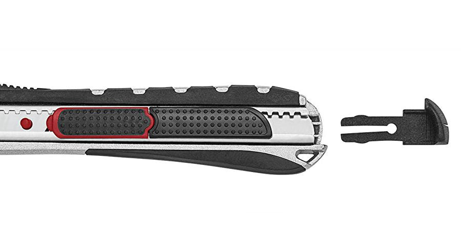Wedo 78 7009 Abbrechmesser – 9 mm, Schwarz/Silber