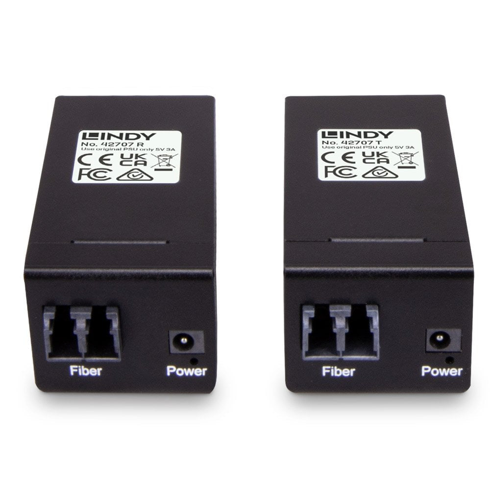Lindy USB 3.2 Gen 1 Extender über Glasfaser, bis 200 m