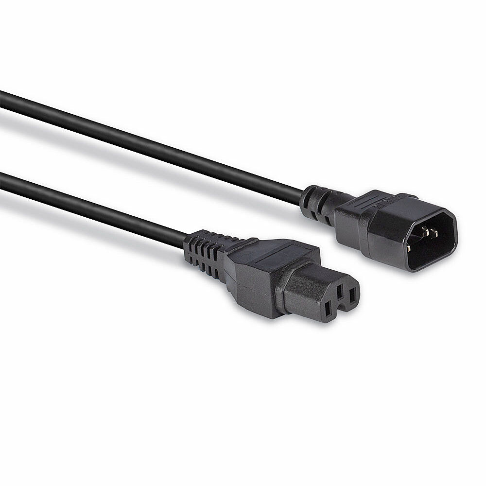 Lindy Stromkabel – 30314, IEC C14 → IEC C15, 2 m