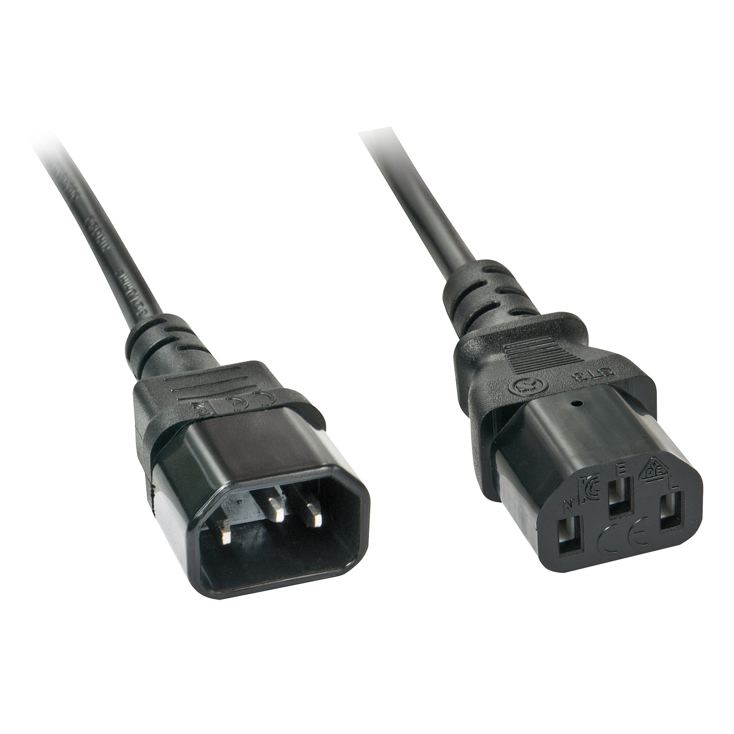 Lindy Netzkabel, IEC C14 auf IEC C13, 5 m