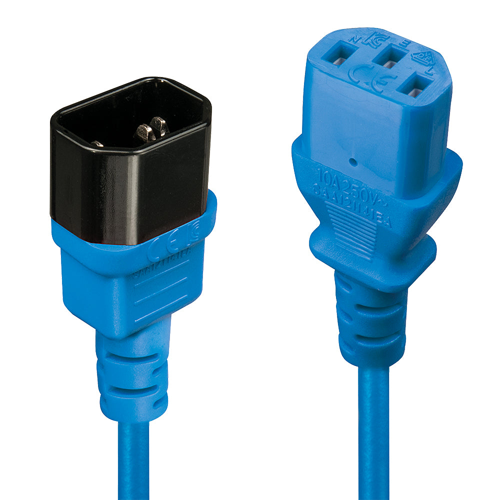 Lindy Netzkabel, 1 m, Blau