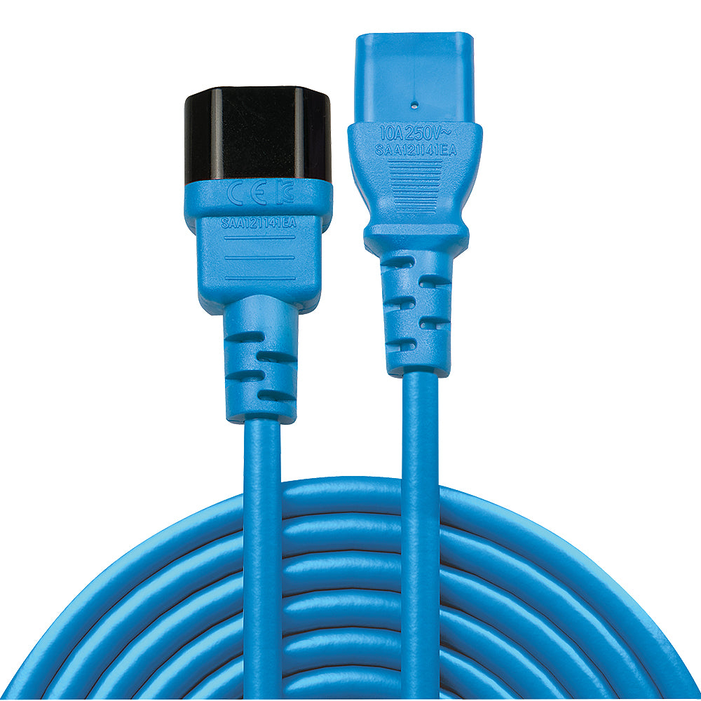 Lindy Netzkabel, 0,5 m, Blau