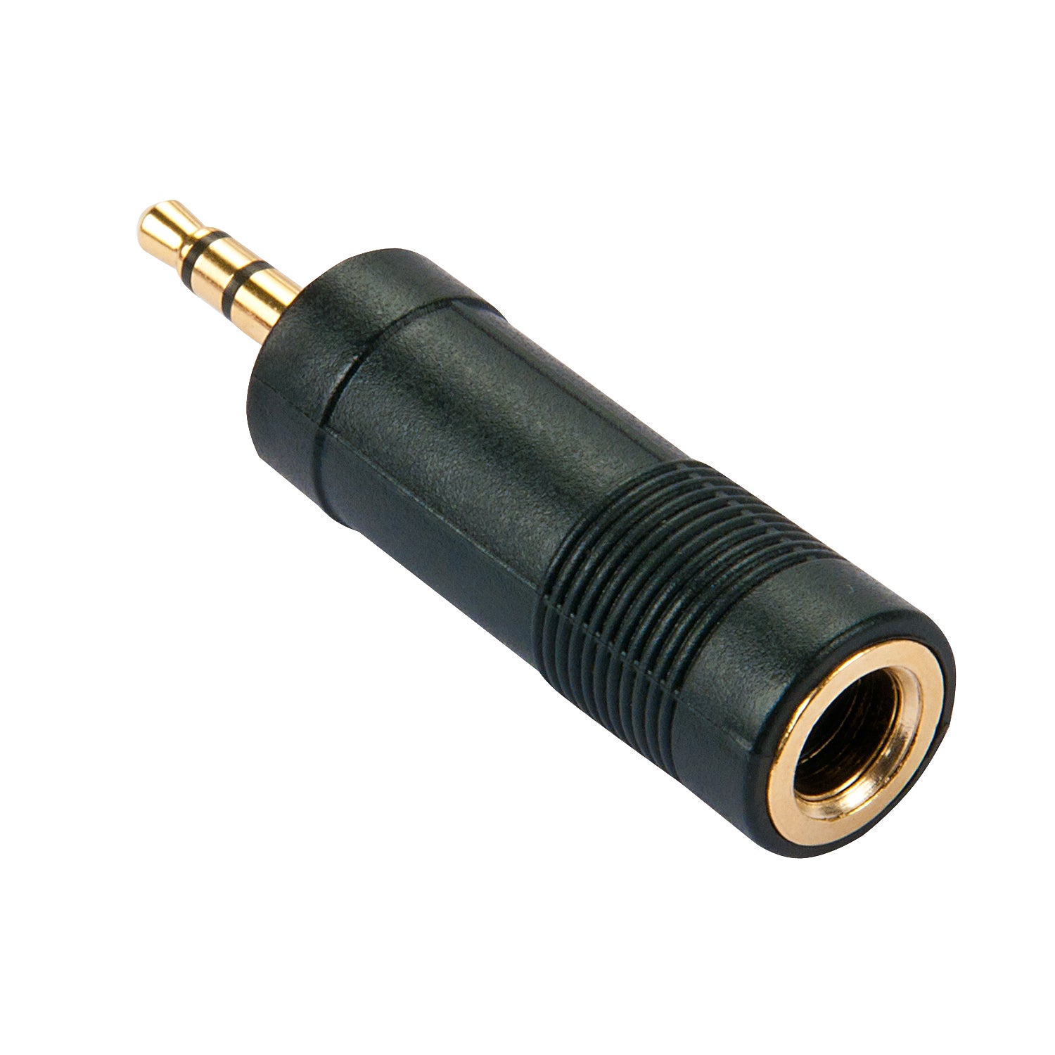 Lindy 3,5 mm (Stecker) auf 6,3 mm (Buchse) Adapter, vergoldet