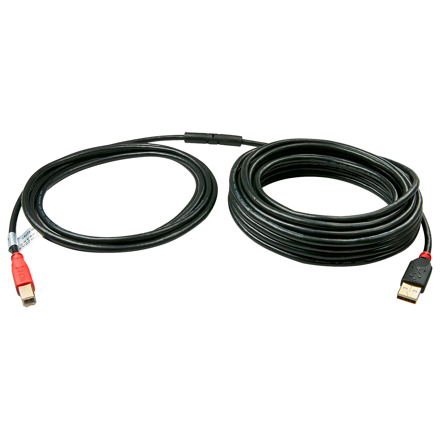 Lindy USB-Kabel, USB-A zu USB-B, 15 m, USB 2.0