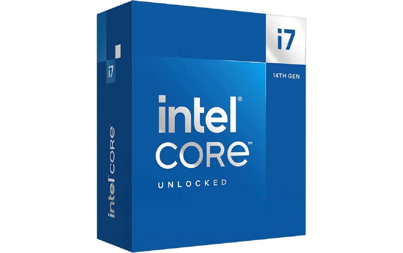 Intel Core i7-14700K Prozessor - LGA 1700, 20 Kerne/28 Threads, 33 MB Cache, Boost 5,6 GHz, Box