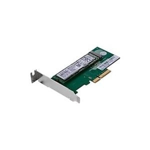Lenovo ThinkStation M.2 SSD Adapter High-Profile – PCIe zu M.2, Volle Höhe, 121 × 124 × 18,5 mm, Grün