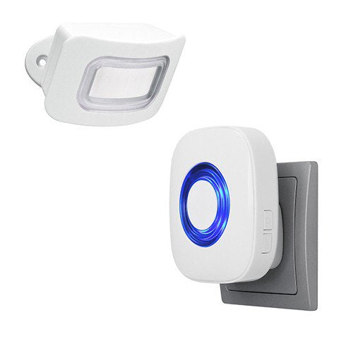 Pentatech FD25 – Bewegungsmelder (PIR), Funk, 95°, 5 m – Weiss (Set)