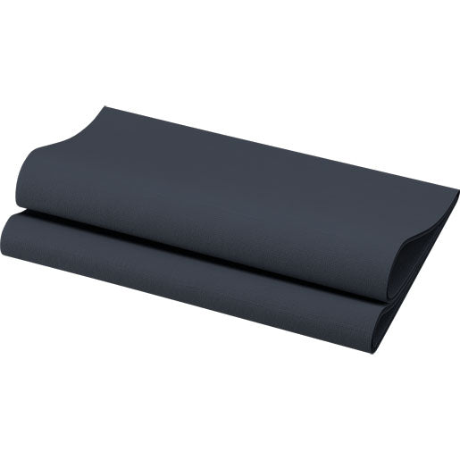 Duni Servietten schwarz – 40 × 40 cm, 1-lagig – 60 Stück