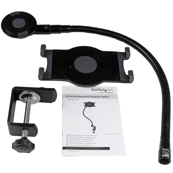 StarTech.com Tablet-Arm (Tischklemme) – für Tablets 7–11", 360° drehbar, höhenverstellbar – Schwarz