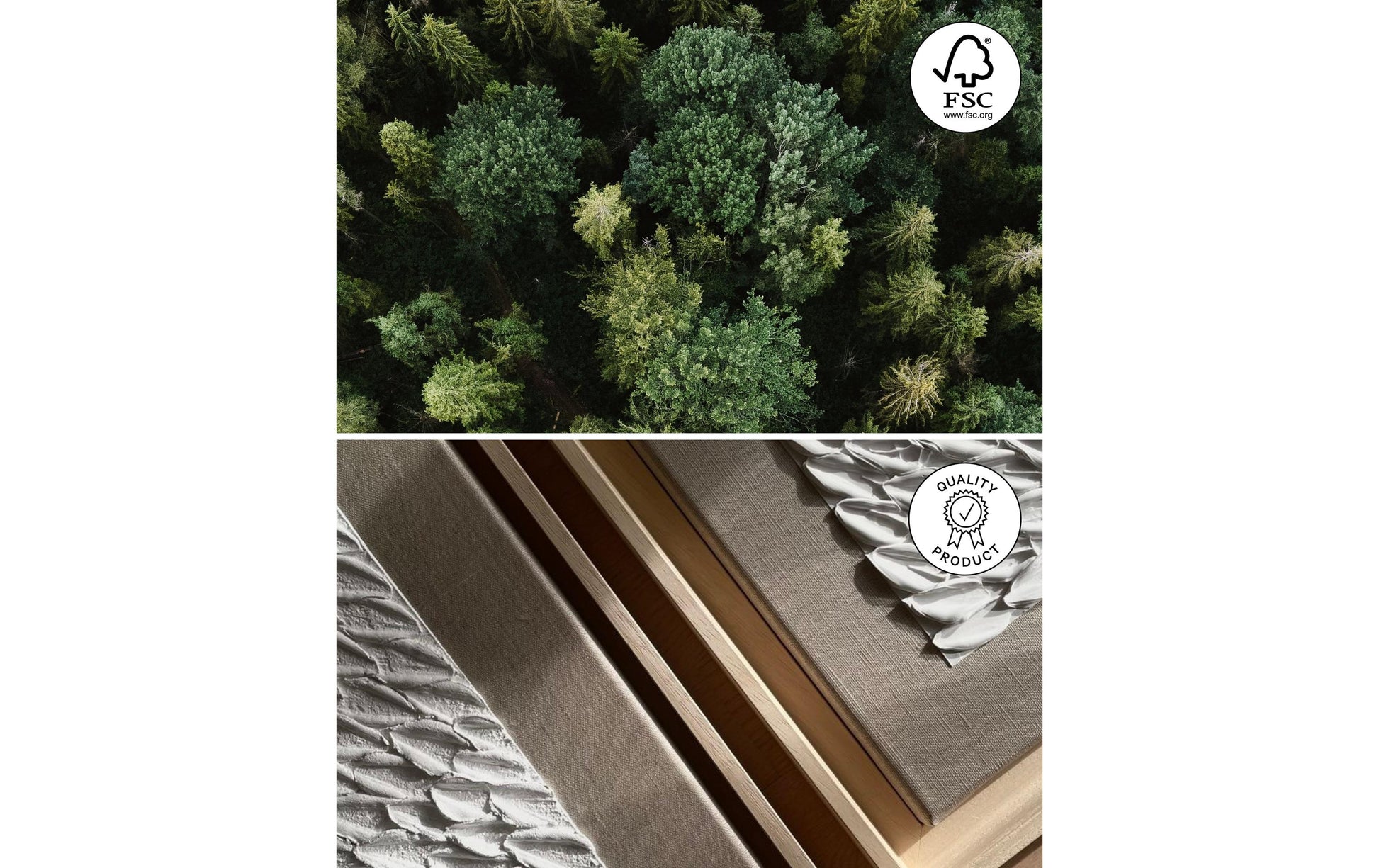 I am Creative Bilderrahmen – für 40 × 50 cm – Buche, natur