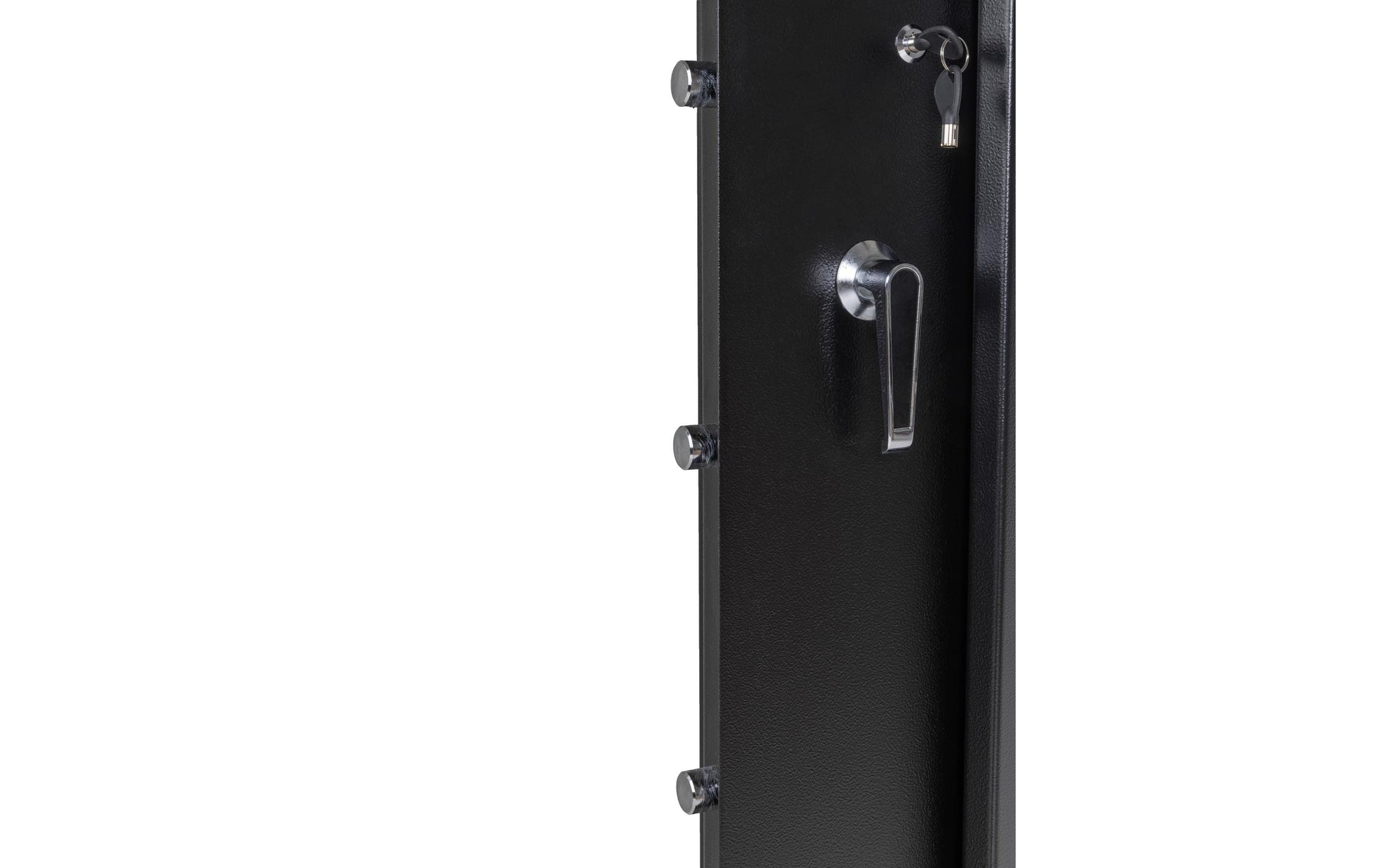 Struct Waffenschrank – mit Zahlenschloss, Stahl, schwarz, 246 × 215 × 1338 mm