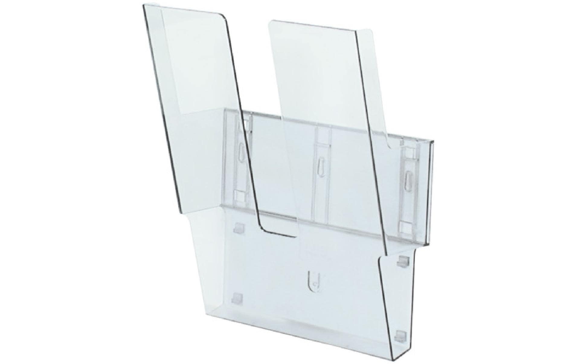 Biella Wandfach A4 – Polystyrol, transparent, 240 × 306 mm – für A4- und C4-Formate