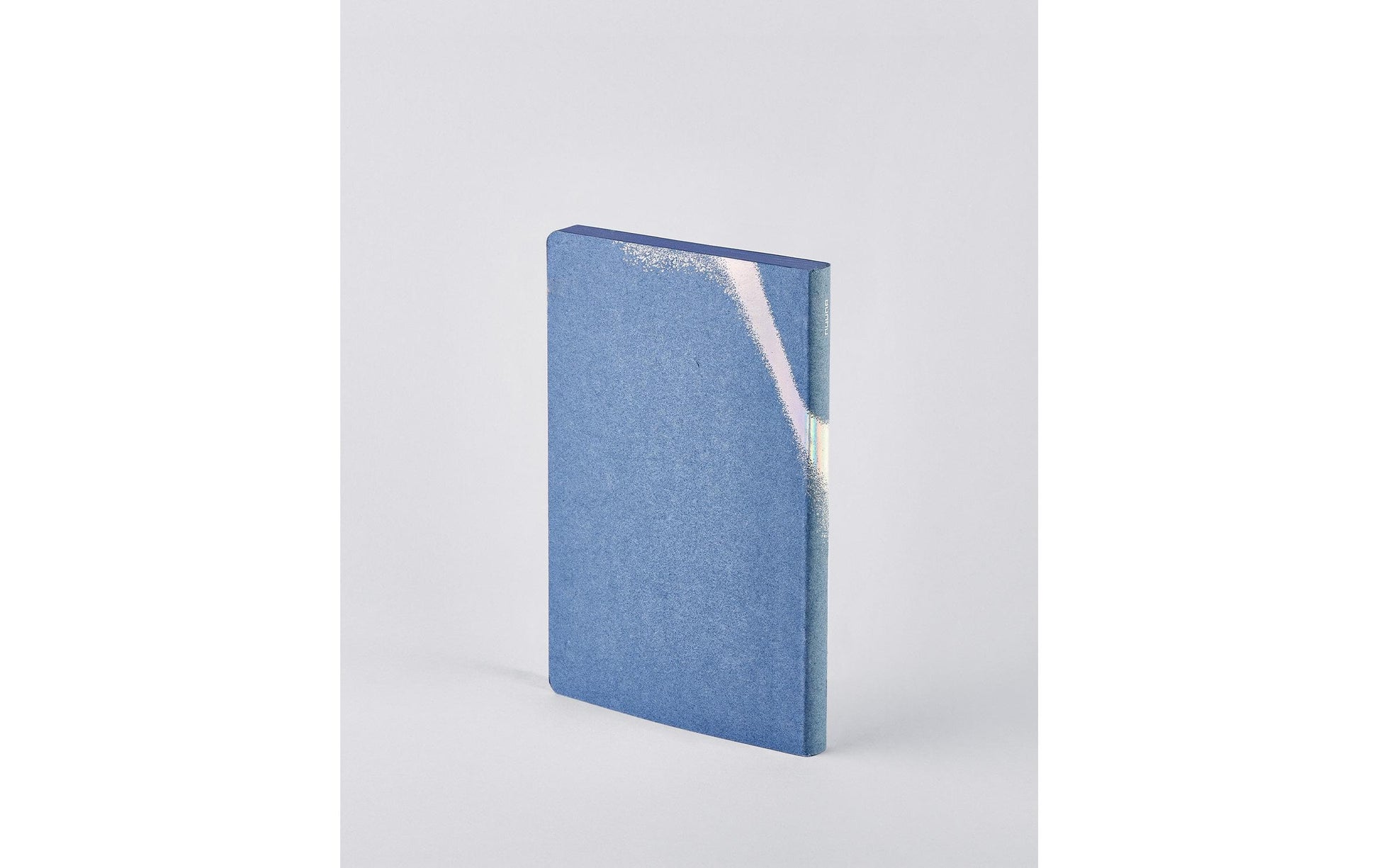 nuuna Notizbuch – 135 × 203 mm – 176 Seiten – 120 g/m² – Softcover, abgerundete Kanten, Stoffbezug, blau/rosa