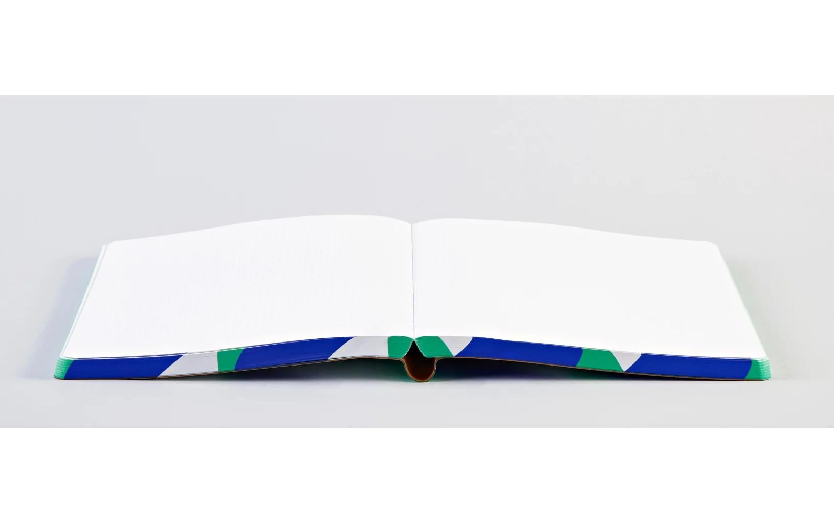 nuuna Notizbuch – 165 × 220 mm – 120 g/m² – Softcover, Fadenheftung, nummerierte Seiten – mehrfarbig