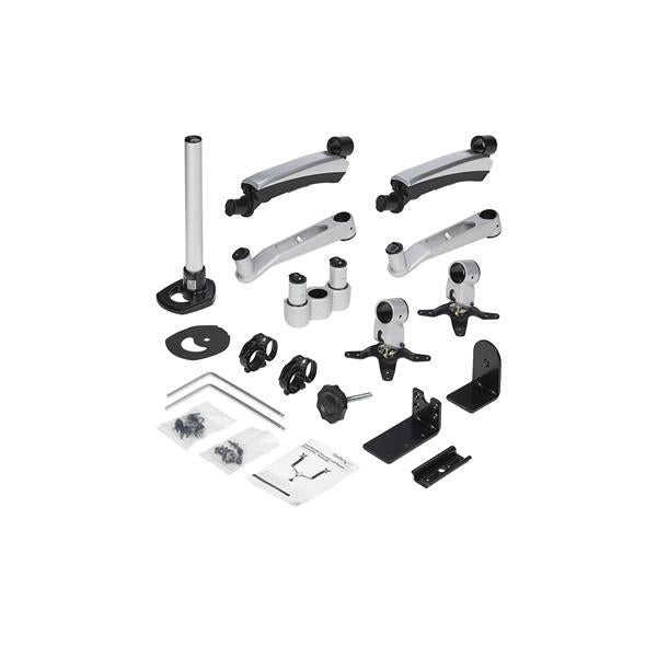 StarTech.com Monitorarm Tischhalterung – Klemme/Durchführung – 2 Monitore – bis 30" – VESA 75×75/100×100 mm