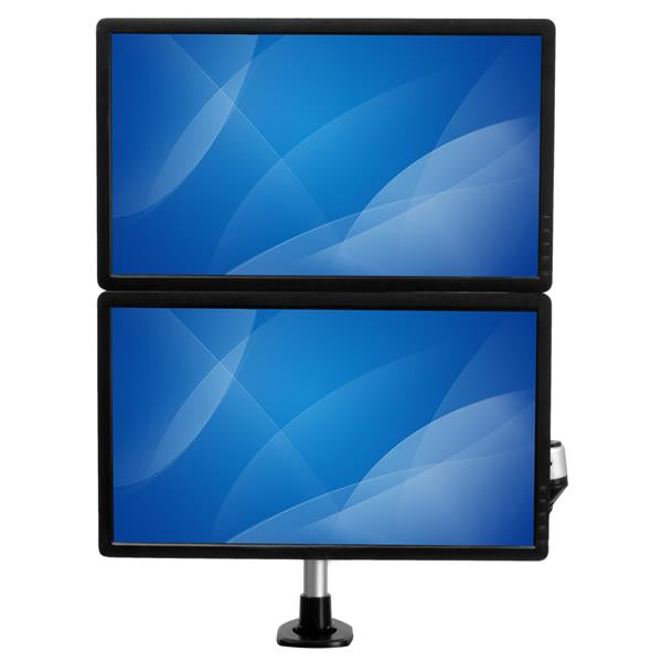 StarTech.com Monitorarm Tischhalterung – Klemme/Durchführung – 2 Monitore – bis 30" – VESA 75×75/100×100 mm