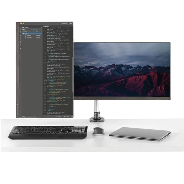 StarTech.com Monitorarm Tischhalterung – Klemme/Durchführung – 2 Monitore – bis 30" – VESA 75×75/100×100 mm
