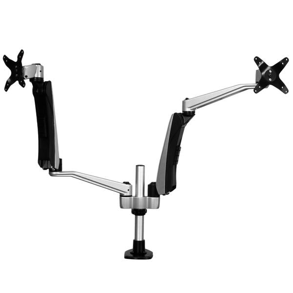 StarTech.com Monitorarm Tischhalterung – Klemme/Durchführung – 2 Monitore – bis 30" – VESA 75×75/100×100 mm