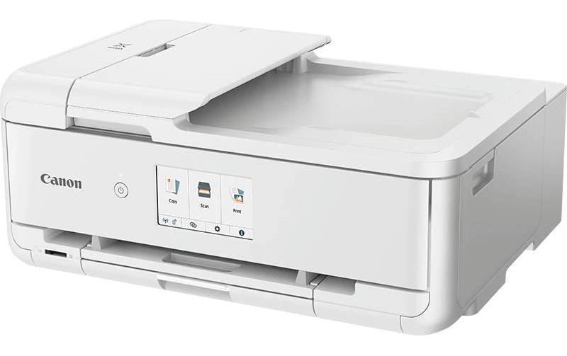 Canon Pixma TS9551Ca – Farbiges Tintenstrahl-MFP A3, 3-in-1 – USB – Duplex, ADF – 15 Seiten/Min S/W, 10 Seiten/Min Farbe