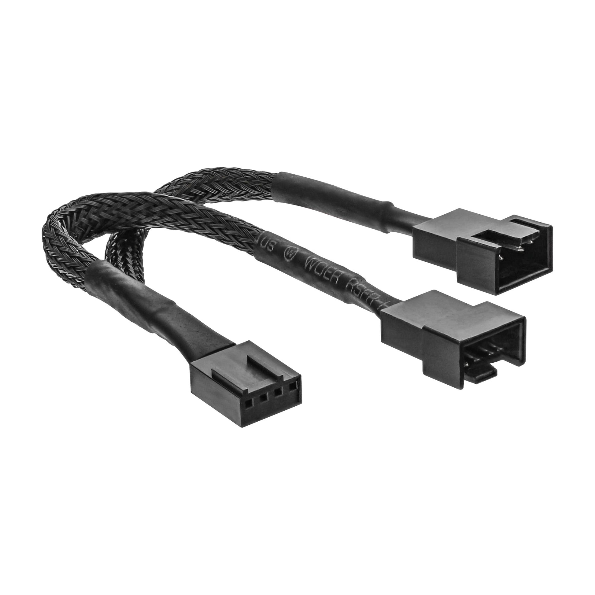 InLine Y-Kabel 4-pol PWM zu 2× 4-pol PWM – 0,15 m