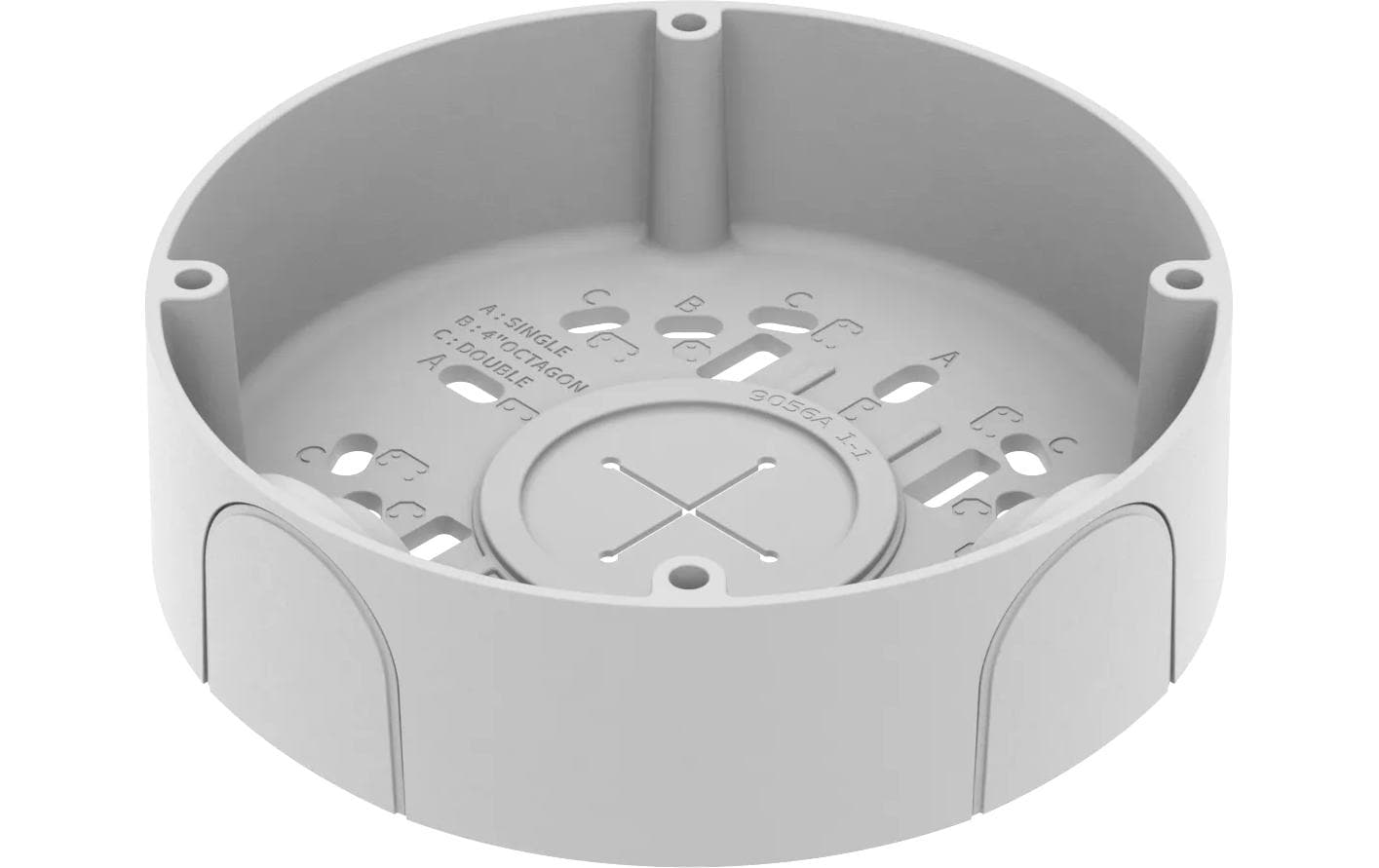 Hanwha SBV-A14B Anschlussdose – für ANE-L6012R, ANE-L7012R, ANO-L6012R und andere – Weiss