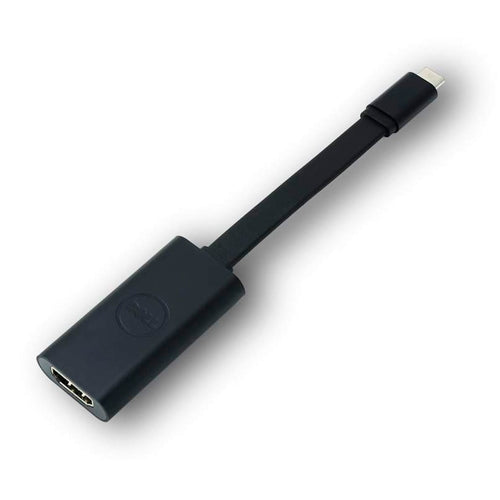 DELL 470-ABMZ USB-C zu HDMI Adapter – HDMI 2.0, für Dell Latitude/Precision/XPS (Auswahl), Schwarz