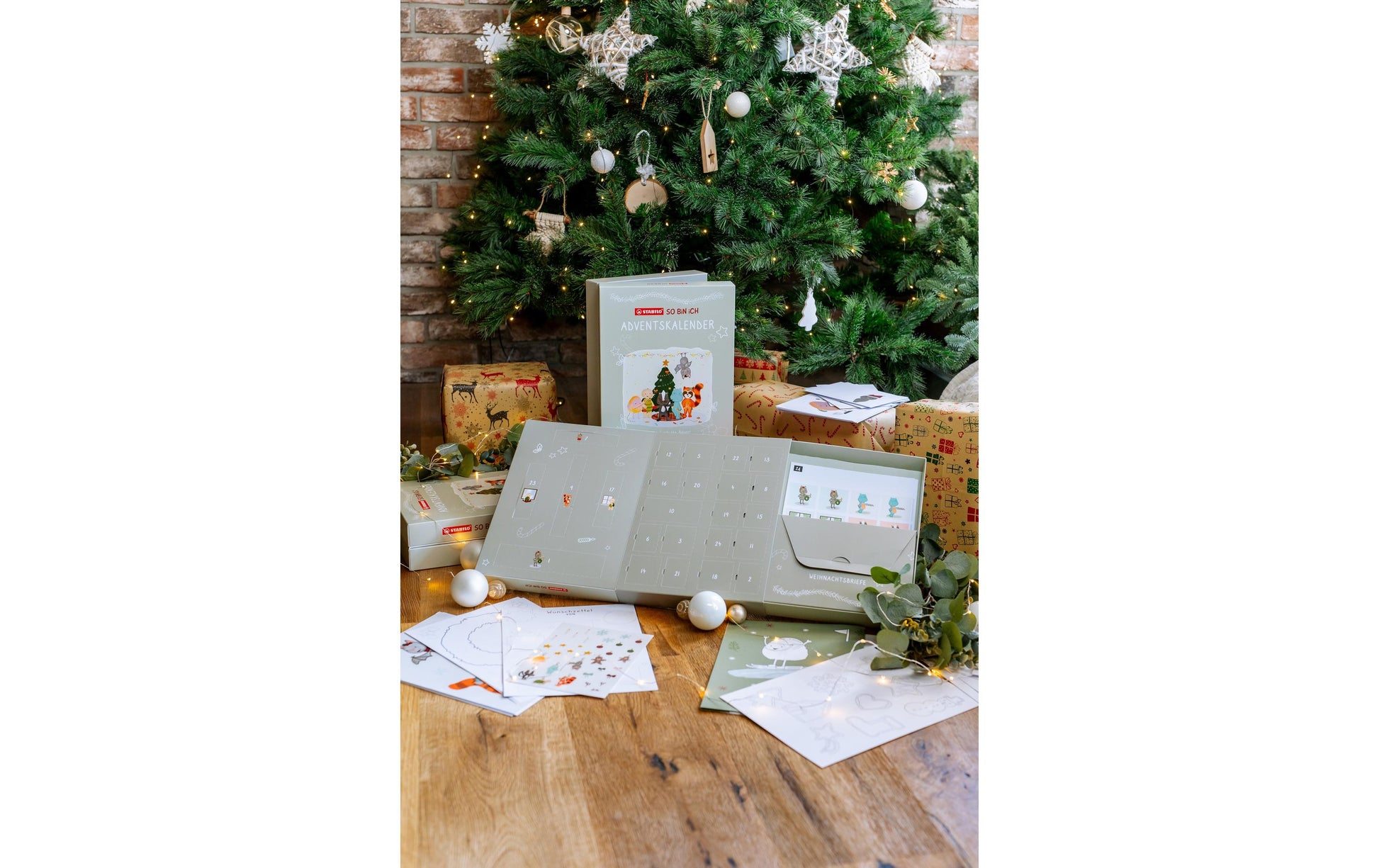 STABILO Adventskalender Tiere, 2023