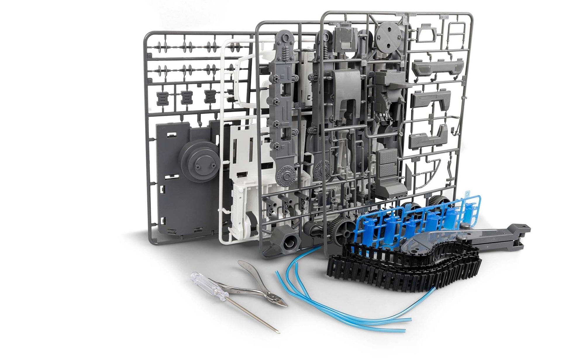 Revell control Revell Adventskalender Engineers Bagger – Modellbau, befüllt – 11,5 × 20 × 34 cm – ab 8 Jahren