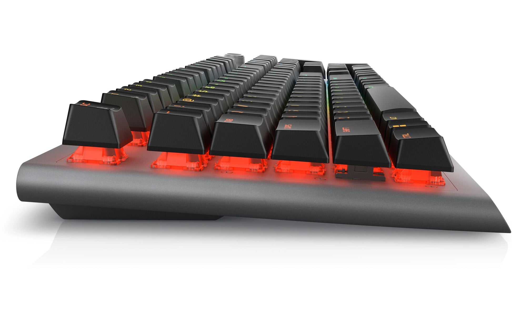 Alienware AW920K – Gaming-Tastatur – Mechanisch (Cherry MX Red) – Bluetooth & 2,4 GHz (USB-A) – RGB
