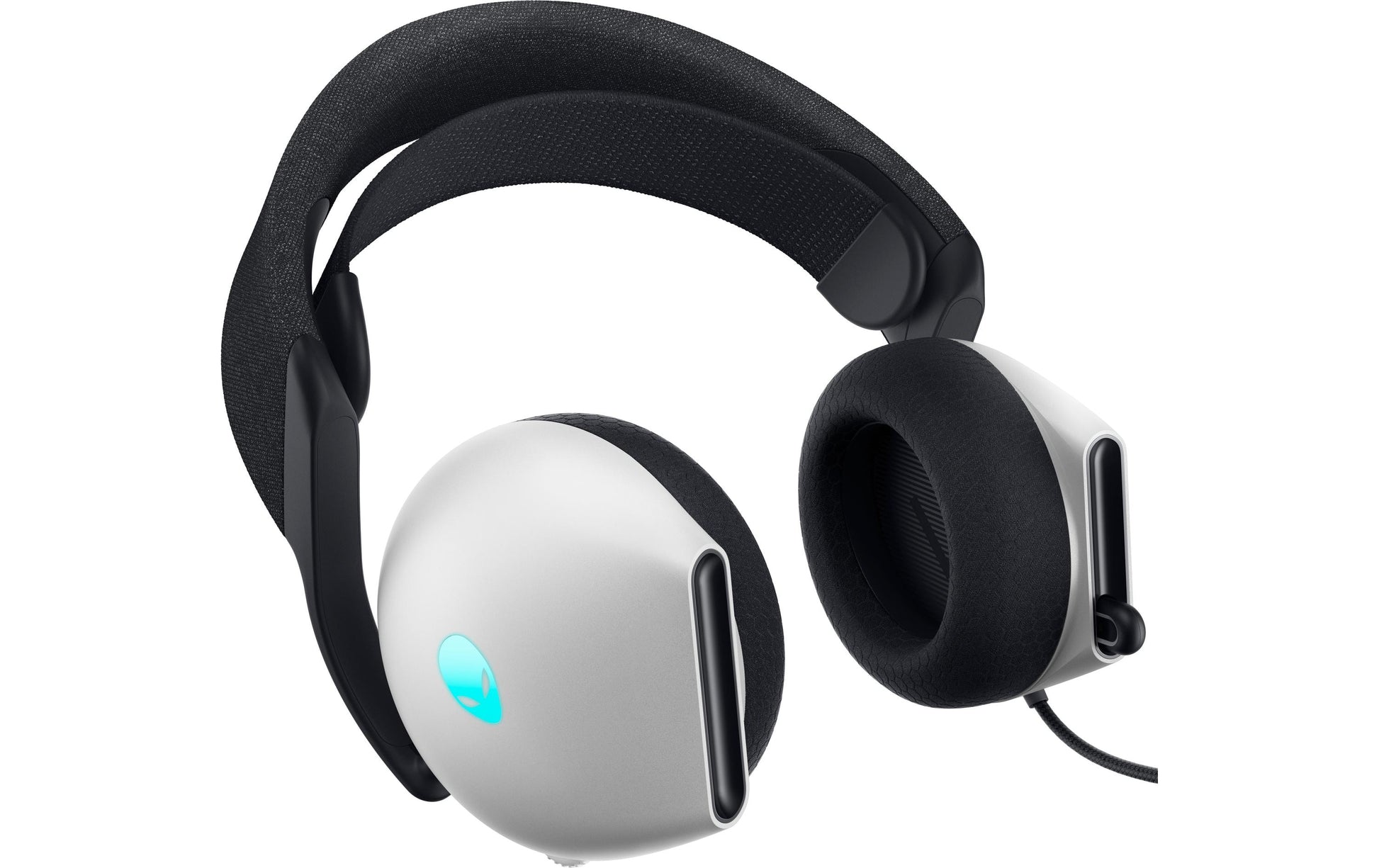 Alienware AW520H Gaming-Headset – Over-Ear, Stereo, Verkabelt (USB-A, 3,5 mm Klinke), Weiss